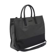 Dsquared2 Logo Handväska Shopping Bag Gray, Dam