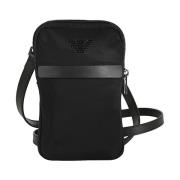 Emporio Armani Cross Body Bags Black, Herr