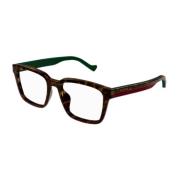 Gucci Stilrena glasögonbågar Brown, Unisex