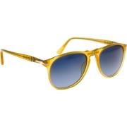 Persol Polariserade snygga solglasögon för män Yellow, Herr