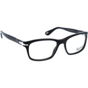 Persol Stiliga original receptglasögon Black, Unisex