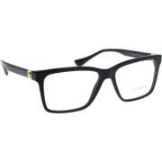 Versace Original receptglasögon med 3 års garanti Black, Unisex