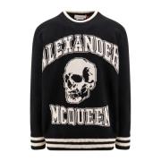 Alexander McQueen Knitwear Black, Herr