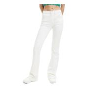 Desigual Skinny Jeans White, Dam