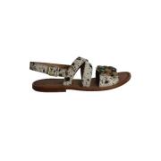 Marni Pre-owned Pre-owned Bomull sandaler White, Dam