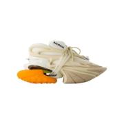 Balmain Pre-owned Pre-owned Laeder sneakers Beige, Herr