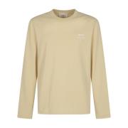 Ami Paris Long Sleeve Tops Beige, Herr