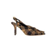 Jimmy Choo Pre-owned Pre-owned Satin klackskor Multicolor, Dam