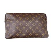 Louis Vuitton Vintage Pre-owned Laeder kuvertvskor Brown, Dam