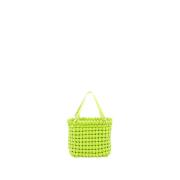 THEMOIRè Kiwi Knots Clutch Väska Green, Dam