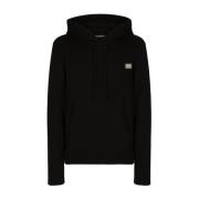 Dolce & Gabbana Hoodies Black, Herr