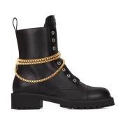 Giuseppe Zanotti Elegant Svarta Ankelboots Black, Dam