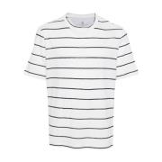 Brunello Cucinelli T-Shirts White, Herr