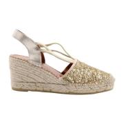 Viguera Stilfulla Wedge Espadriller Yellow, Dam