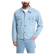 Dickies Denim Jackets Blue, Herr