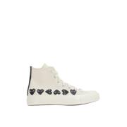 Comme des Garçons Play Sneakers White, Dam