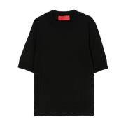 Wild Cashmere T-Shirts Black, Dam