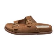 Copenhagen Shoes Flat Sandals Brown, Dam