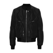 Rick Owens Bomber Jackets Black, Herr