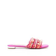 Aquazzura Flip Flops & Sliders Pink, Dam