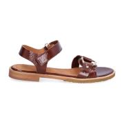 Billi Bi Flat Sandals Brown, Dam