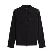 Fred Perry Light Jackets Black, Herr