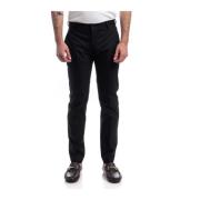 PT Torino Slim-fit Trousers Black, Herr