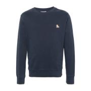 Maison Kitsuné Sweatshirts Blue, Herr