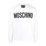 Moschino Sweatshirts White, Herr