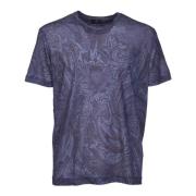 Etro T-Shirts Blue, Herr