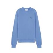 Maison Kitsuné Sweatshirts Blue, Dam