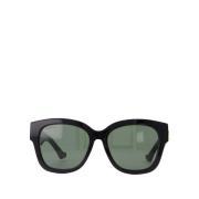 Gucci Svarta Acetat Solglasögon - Gg1550Sk Black, Dam