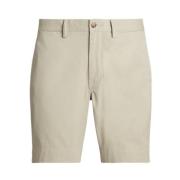 Polo Ralph Lauren Klassiska Bomull Stretch Chino Shorts Beige, Herr