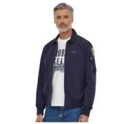 Aeronautica Militare Light Jackets Blue, Herr