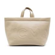 Vic Matié Beige Maxi Shopper Väska Beige, Dam