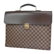 Louis Vuitton Vintage Pre-owned Canvas louis-vuitton-vskor Brown, Dam