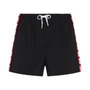 Dsquared2 Svart Sea Kläder Boxer Midi Black, Herr