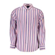 Gant Pink Cotton Shirt Multicolor, Herr