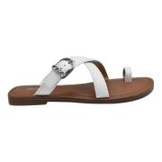 Michael Kors Flip Flops White, Dam