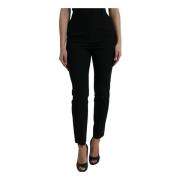 Dolce & Gabbana Slim-fit Trousers Black, Dam