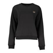 Cavalli Class Dam Sweatshirt med Print Black, Dam