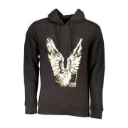 Cavalli Class Hoodies Black, Herr