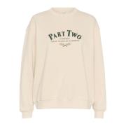 Part Two Sweatshirts Beige, Dam