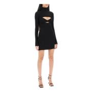 Mugler Short Dresses Black, Dam