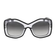 Alaïa Mode Solglasögon Aa0066S Black, Dam