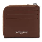 Maison Kitsuné Wallets Cardholders Brown, Herr