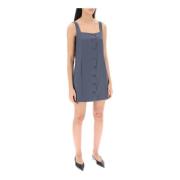 Loulou Studio Short Dresses Gray, Dam