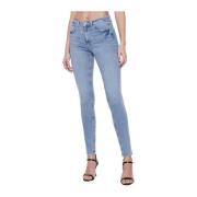 Liu Jo Kvinnors Skinny Jeans Blue, Dam