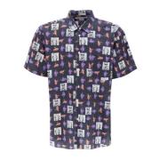 Comme des Garçons Short Sleeve Shirts Multicolor, Herr