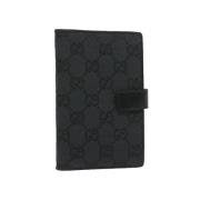 Gucci Vintage Pre-owned Canvas hem-och-kontorstillbehr Black, Dam